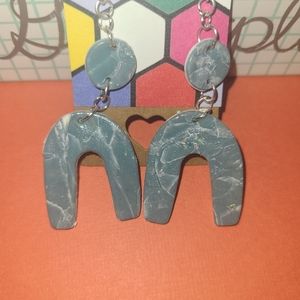 Polymer Clay handcrafted earrings